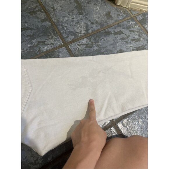 Tommy Bahama Mens 30x32‎ Bleached Sand Weft Side Keys Vintage Slim Jeans Cream - Picture 9 of 14